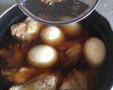 鶏手羽と卵の酢煮込み作り方5写真