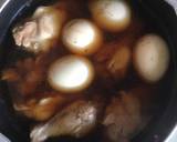 鶏手羽と卵の酢煮込み作り方6写真