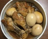鶏手羽と卵の酢煮込み作り方7写真