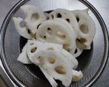 れんこんだけで一品～山椒風味おつまみ作り方1写真
