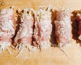 えのきの豚肉巻き、赤味噌ソース作り方2写真
