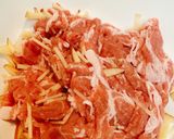 豚肩ロースのケチャップ炒め作り方1写真