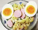 半熟卵でおいしいマカロニサラダ作り方11写真