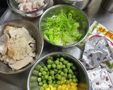 昔ながらのチャーハン作り方1写真