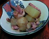 イカの豆腐詰め♡甘辛味作り方8写真