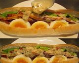 美味ドレのスイートわさびマヨでロールパン作り方1写真