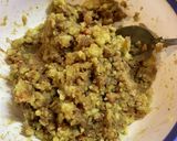 余ったキーマカレー活用→薩摩芋コロッケ作り方6写真