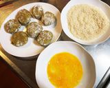 余ったキーマカレー活用→薩摩芋コロッケ作り方8写真