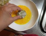 余ったキーマカレー活用→薩摩芋コロッケ作り方9写真