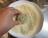 余ったキーマカレー活用→薩摩芋コロッケ作り方10写真