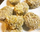 余ったキーマカレー活用→薩摩芋コロッケ作り方11写真