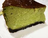 ノアールで抹茶バスクチーズケーキ作り方14写真