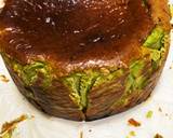 ノアールで抹茶バスクチーズケーキ作り方13写真