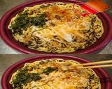 美味ドレスイートわさびマヨ大葉と鯖パスタ作り方2写真