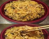 美味ドレスイートわさびマヨ大葉と鯖パスタ作り方3写真