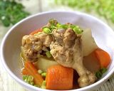 手羽元と大根のさっぱりだしカレー風味煮作り方3写真