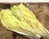 白菜の*塩水漬け*炒め作り方1写真