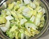 白菜の*塩水漬け*炒め作り方8写真
