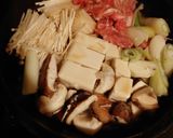 フライパンで豚もも肉のすき焼き風〜♪作り方2写真