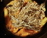 フライパンで豚もも肉のすき焼き風〜♪作り方3写真