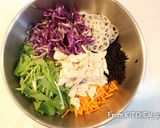 胡麻香る☆7品目で作る！胡麻ドレ和え作り方7写真