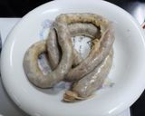 羊の大腸のソーセージ作り方7写真