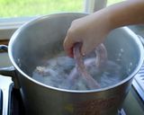 羊の大腸のソーセージ作り方6写真