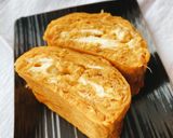 茶色い卵焼き☆懐かしい甘辛い味作り方8写真