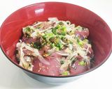 ハマチの塩ごま漬け丼作り方7写真
