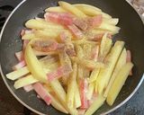 ジャガイモとベーコンのカリカリチーズ焼き作り方2写真