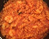 すき焼き鍋で☆トマトソースパスタ作り方4写真