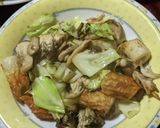 ちくわと舞茸を炒めたん作り方2写真