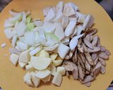 蕪と牛蒡の豆腐ポタージュ作り方1写真