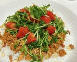 力飯の豆苗タコライス作り方5写真