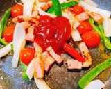 オムナポリタン作り方4写真