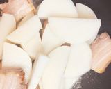 コク旨っ♡こっくりバターの豚バラ大根作り方3写真