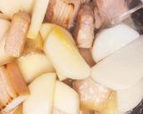 コク旨っ♡こっくりバターの豚バラ大根作り方4写真