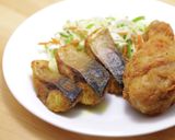ヘルシオで簡単！塩鯖のカレー揚げ風作り方6写真