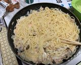 鮭のクリームパスタ作り方6写真