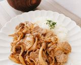 豚肉と野菜の粒マスタード&焼肉のタレ焼き作り方6写真