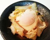 白菜の巣ごもり卵作り方3写真