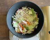 糖質制限！野菜豚骨ちゃんぽん作り方3写真