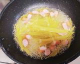 フライパンのみ☆カルボナーラ風作り方2写真
