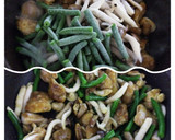 冷凍いんげんと鶏もも肉のカレー炒め作り方4写真