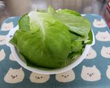 ＊サラダ菜サラダ＊作り方2写真