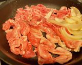 豚肉とパクチーの生姜焼き作り方2写真