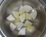 やさしい味☆大根の色そのままの鶏がら塩煮作り方2写真