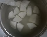 やさしい味☆大根の色そのままの鶏がら塩煮作り方3写真