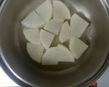 やさしい味☆大根の色そのままの鶏がら塩煮作り方4写真