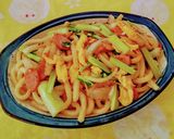 冷凍さぬきうどんの焼きうどん♪作り方3写真